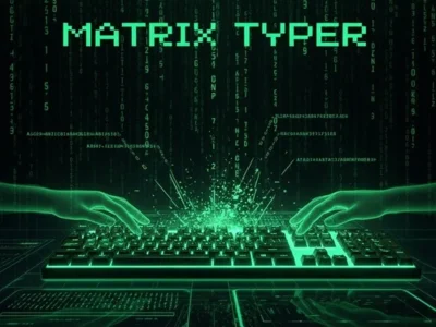 Mchezo Mchezo wa Matrix Typer online