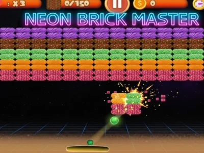 Mchezo Neon Blast Blast Master online