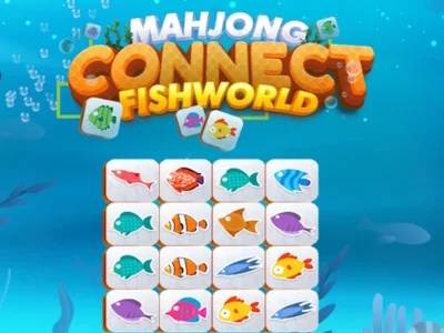 Mchezo Mahjong Unganisha Ulimwengu wa Samaki online