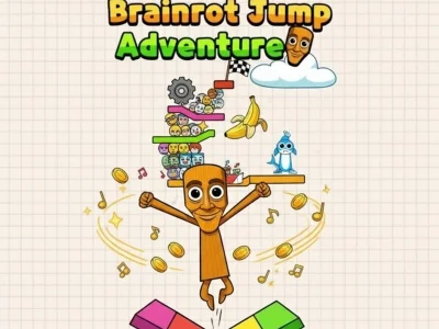Mchezo Brainrot kuruka adventure online