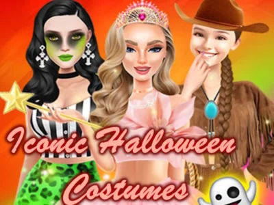 Mchezo Mavazi ya Iconic Halloween online