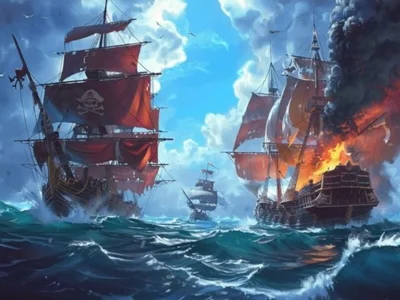 Mchezo Meli za Pirate: Jenga na upigane online Mchezo Meli za Pirate: Jenga na upigane online