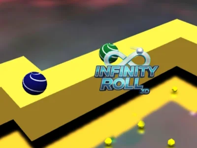 Mchezo Infinity roll 3d online