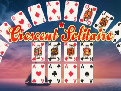 Mchezo Crescent Solitaire online