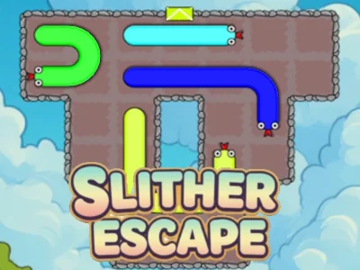 Mchezo Slither kutoroka online