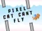 Mchezo Paka wa pixel hawezi kuruka online
