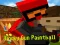 Mchezo Bunduki ya Blocky Paintball online