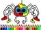 Mchezo Wakati wa Kupaka Rangi Halloween online Mchezo Wakati wa Kupaka Rangi Halloween online