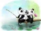Mchezo Panda Kuanguka online
