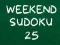 Mchezo Sudoku ya Mwisho wa Juma 25 online