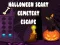 Mchezo Halloween Kutoroka Kando ya Makaburi ya Kuogofya online