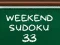 Mchezo Sudoku ya Mwisho wa Wiki 33 online