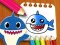 Mchezo Kitabu cha Rangi Baby Shark online