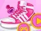 Mchezo Mbunifu wa viatu vya sneaker wa nyota wa pop online
