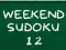 Mchezo Sudoku ya Mwisho wa Wiki 12 online