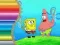 Mchezo Kitabu cha Uchoraji kwa Spongebob online