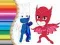Mchezo Kitabu cha Kuchora cha PJ Masks online