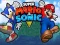 Mchezo Super Mario na Sonic online