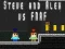 Mchezo Steve na Alex dhidi ya Fnaf online