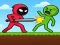 Mchezo Red Stickman vs Monster School online