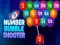 Mchezo Nambari ya Bubble Shooter online