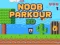 Mchezo Noob Parkour 2D online