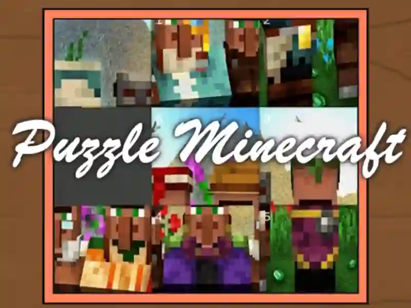 Mchezo Puzzle Minecraft online