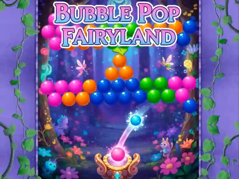 Mchezo Bubble pop Fairyland online