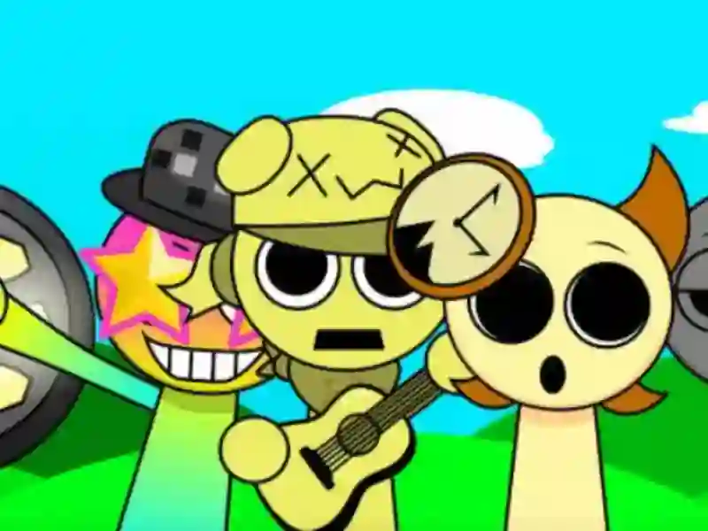 Mchezo Sprunki yote ya ziada online