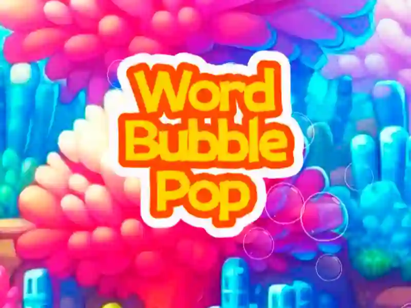 Mchezo Neno Bubble pop online