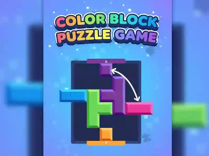 Mchezo Rangi ya block puzzle mchezo online