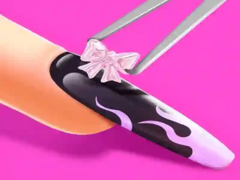 Mchezo 3D akriliki msumari: Mchezo wa sanaa ya msumari online