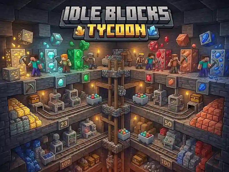 Mchezo Idle Blocks Tycoon online