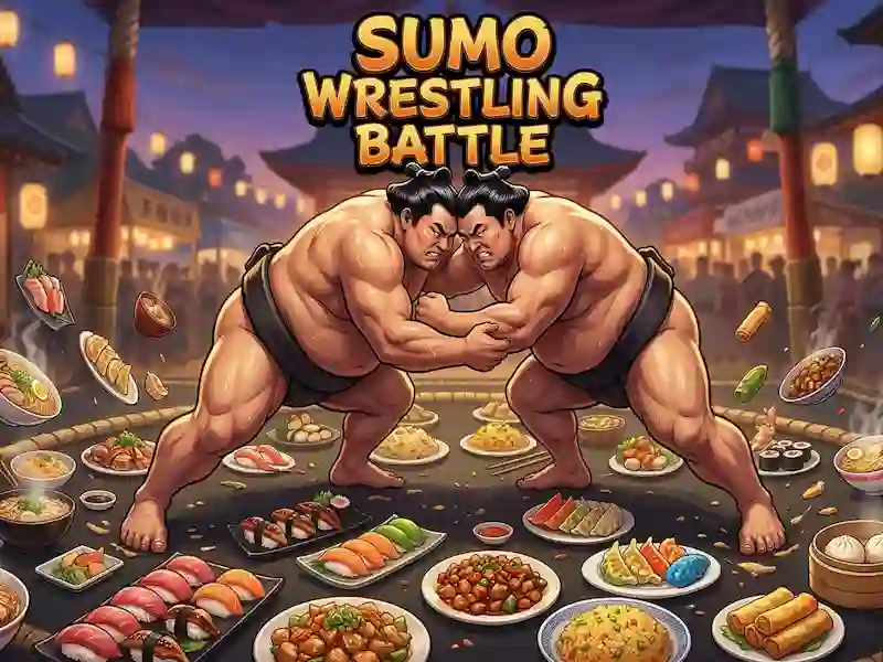 Mchezo Vita vya Mieleka vya Sumo online