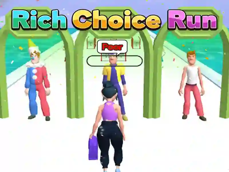 Mchezo Tajiri Chaguo Run online