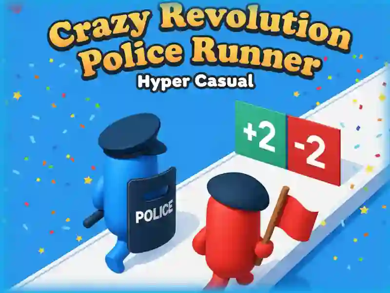Mchezo Crazy Revolution Police Runner : Hyper Casual online