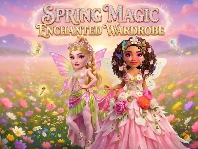 Mchezo Spring Magic Enchanted Wardrobe online