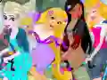 Mchezo Disney Princess Tandem online