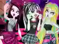 Mchezo Changamoto ya Instagram: Monster High dhidi ya Disney Princesses online