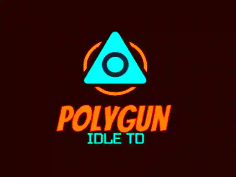 Mchezo Polygun Idle TD online