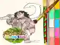 Mchezo Kitabu cha Kuchora Moana online