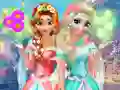 Mchezo Anna na Elsa Makeover online