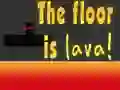 Mchezo Sakafu ni lava online Mchezo Sakafu ni lava online