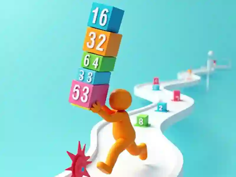 Mchezo Cube Stack 2048 online