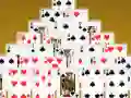 Mchezo Pyramid Solitaire online