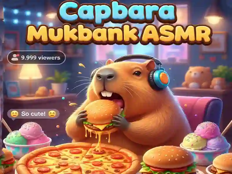 Mchezo Capybara Mukbang ASMR online