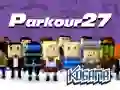Mchezo Kogama: Parkour 27 online