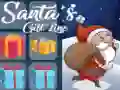 Mchezo Mstari wa Zawadi wa Santa online Mchezo Mstari wa Zawadi wa Santa online