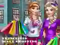 Mchezo Princesses Mall Shopping  online