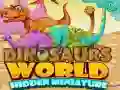 Mchezo Miniaturen zilizofichwa za ulimwengu wa dinosaur online Mchezo Miniaturen zilizofichwa za ulimwengu wa dinosaur online